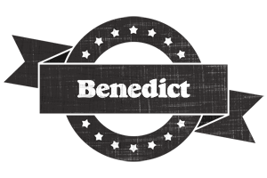 Benedict grunge logo