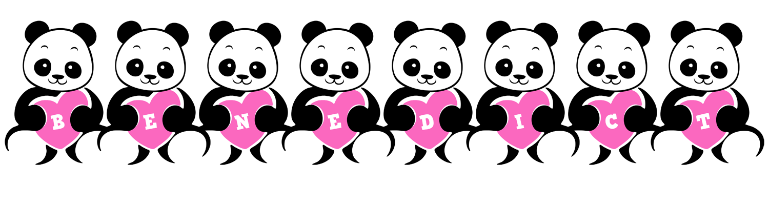 Benedict love-panda logo