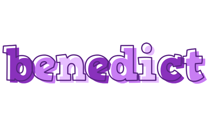 Benedict sensual logo