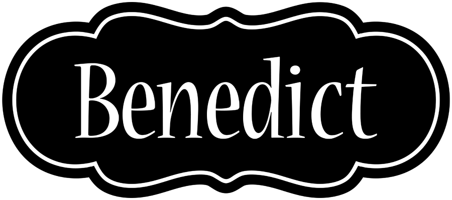 Benedict welcome logo