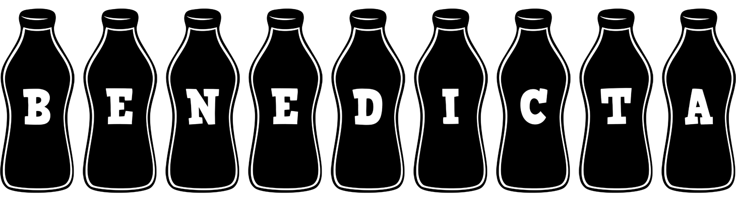 Benedicta bottle logo