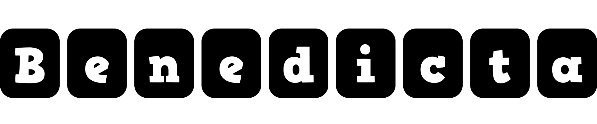 Benedicta box logo