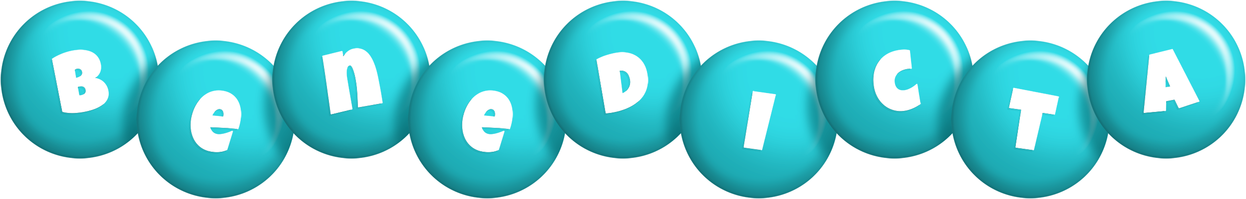 Benedicta candy-azur logo
