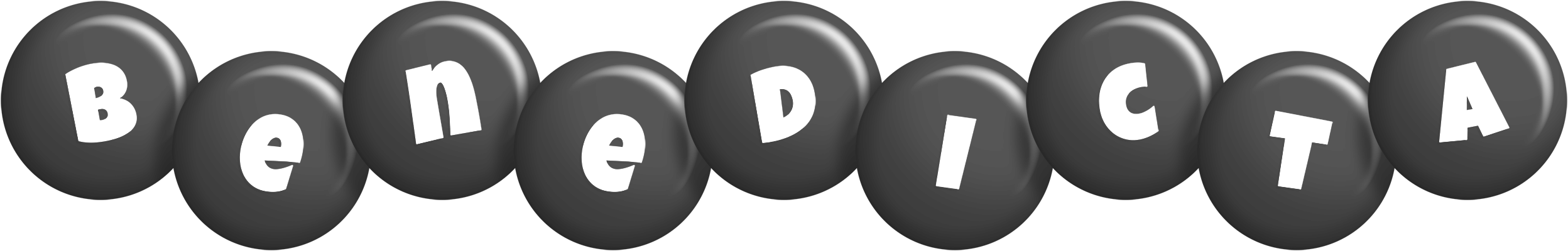 Benedicta candy-black logo