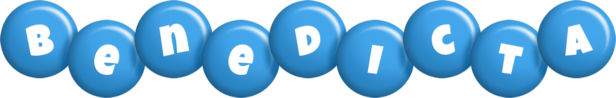 Benedicta candy-blue logo