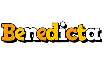 Benedicta cartoon logo