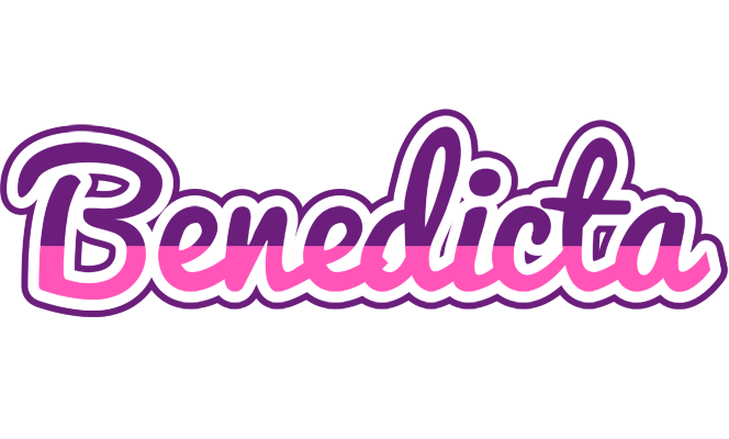Benedicta cheerful logo