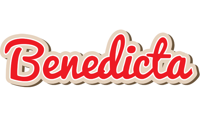 Benedicta chocolate logo