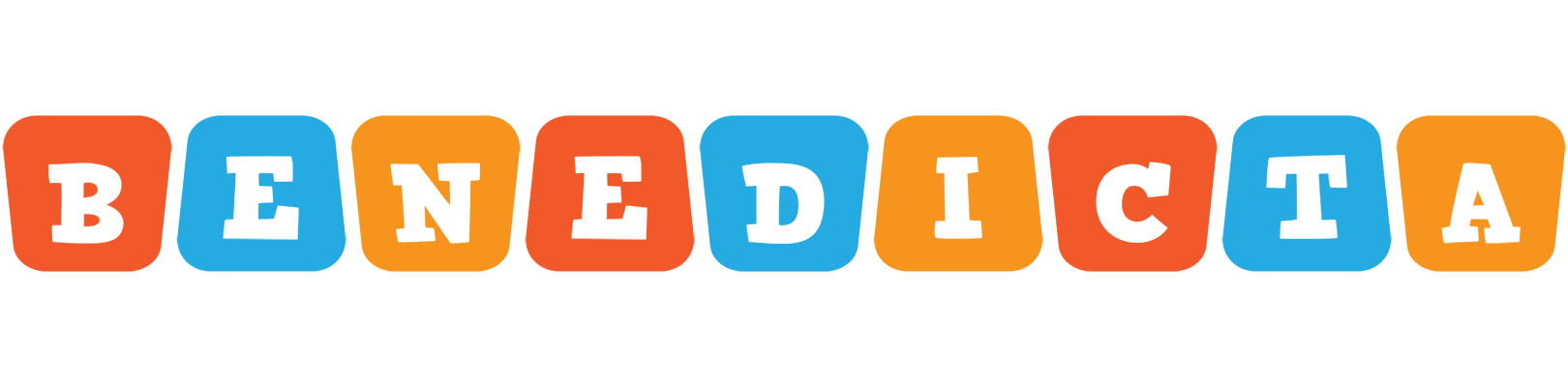 Benedicta comics logo