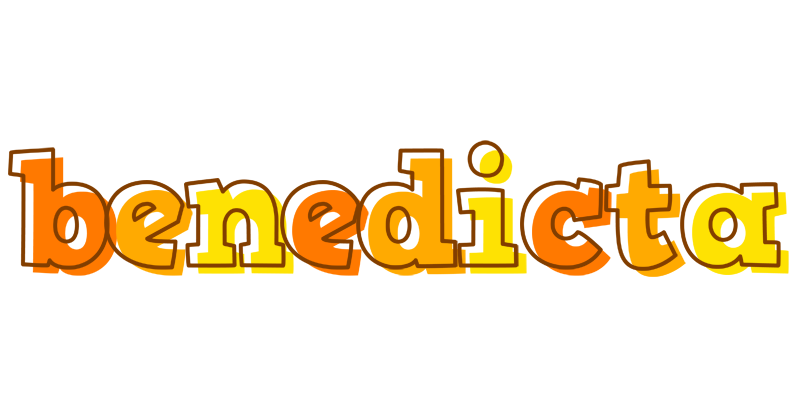 Benedicta desert logo
