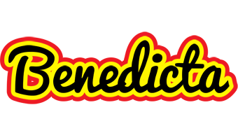 Benedicta flaming logo