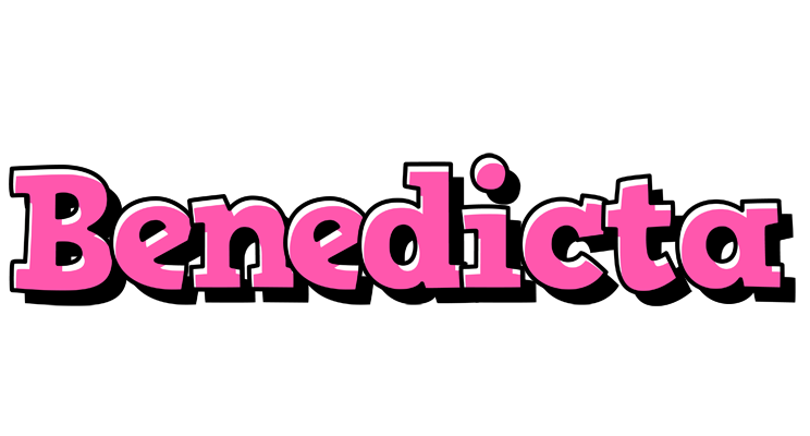 Benedicta girlish logo