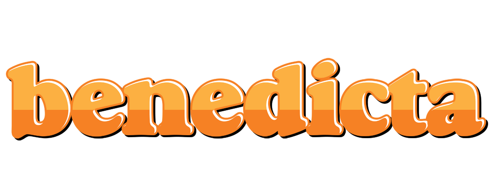 Benedicta orange logo