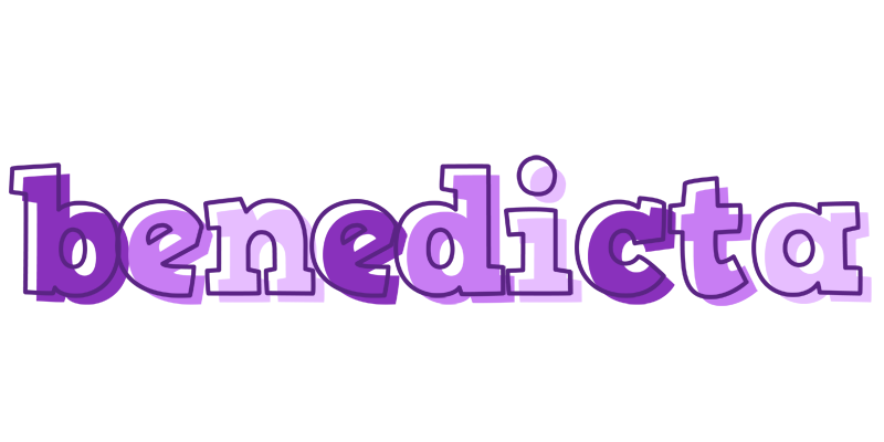 Benedicta sensual logo