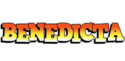 Benedicta sunset logo