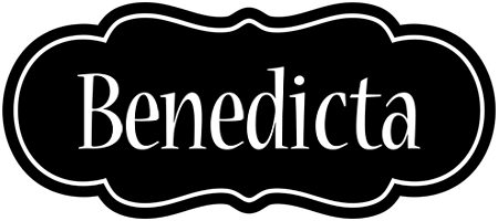 Benedicta welcome logo