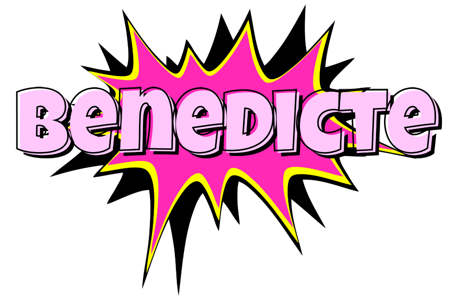 Benedicte badabing logo