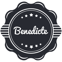 Benedicte badge logo