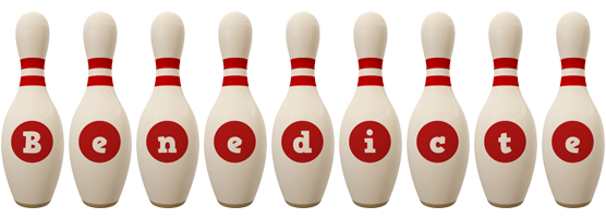 Benedicte bowling-pin logo