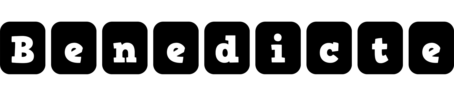 Benedicte box logo