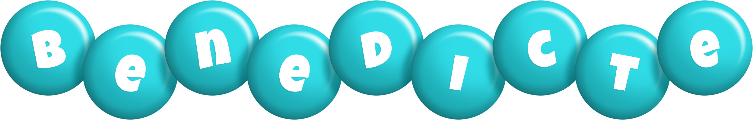 Benedicte candy-azur logo