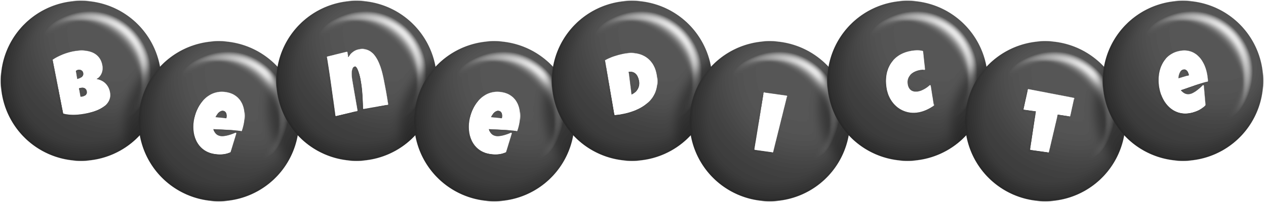Benedicte candy-black logo