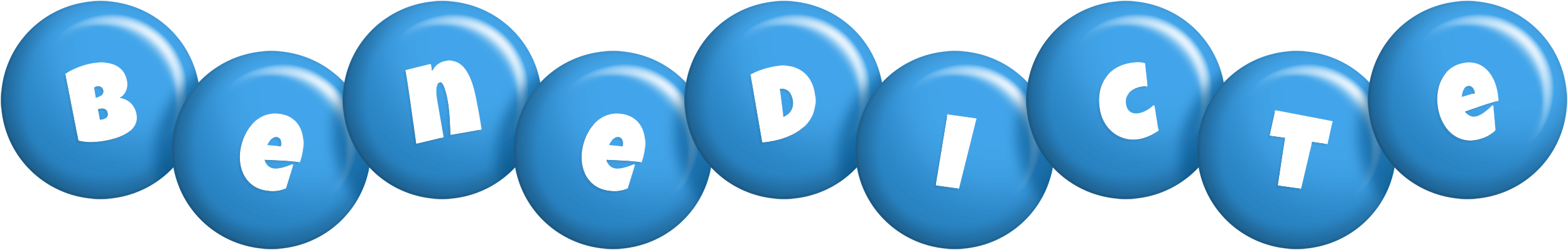 Benedicte candy-blue logo