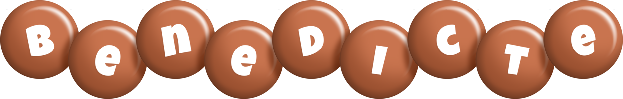 Benedicte candy-brown logo