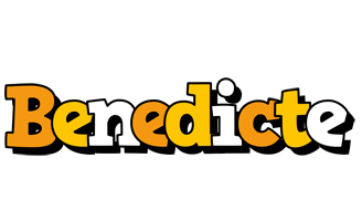 Benedicte cartoon logo