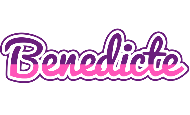 Benedicte cheerful logo