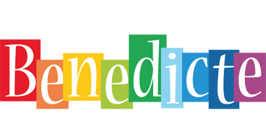 Benedicte colors logo