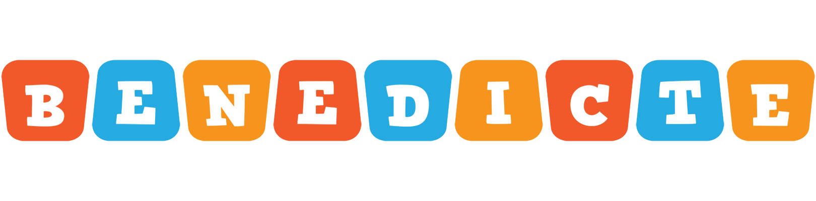 Benedicte comics logo