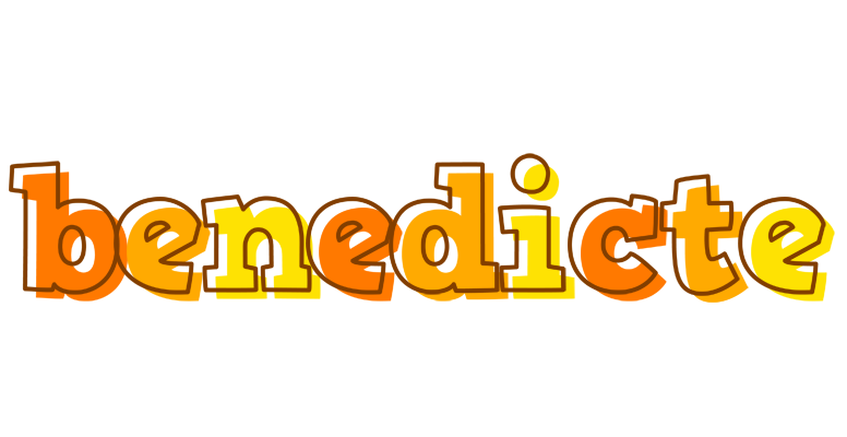 Benedicte desert logo
