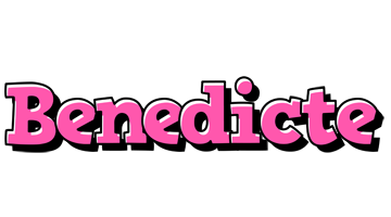 Benedicte girlish logo