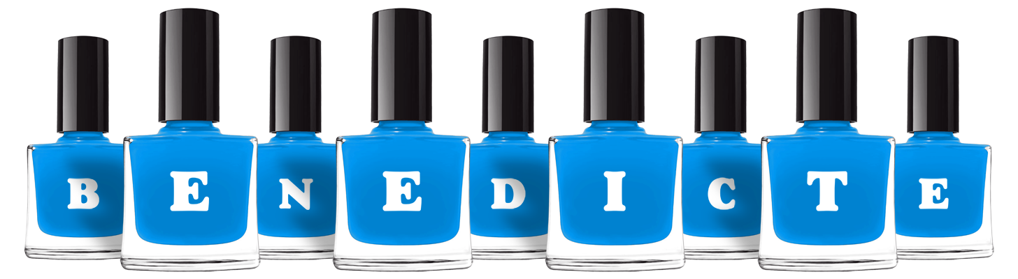 Benedicte glossy logo