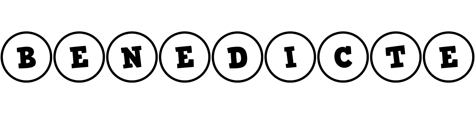 Benedicte handy logo
