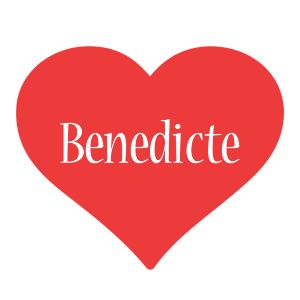 Benedicte love logo