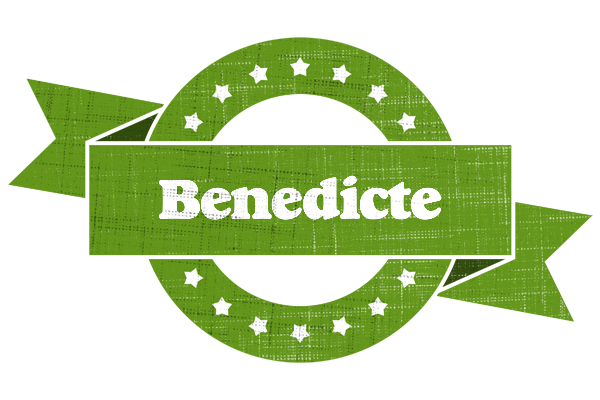 Benedicte natural logo