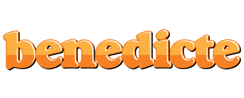 Benedicte orange logo