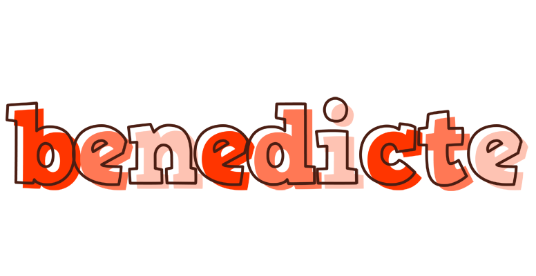 Benedicte paint logo