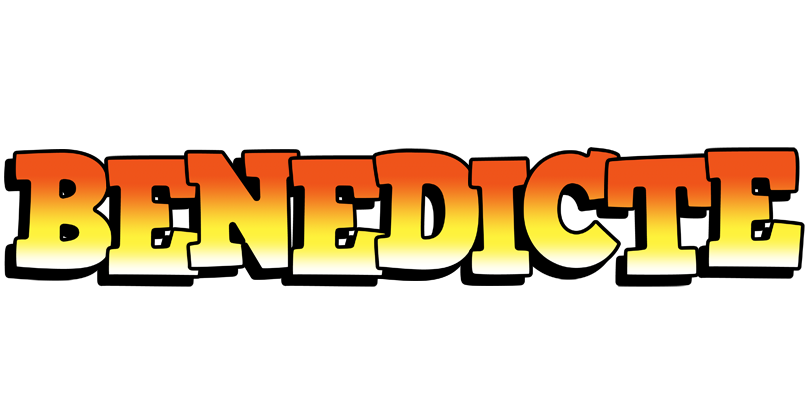 Benedicte sunset logo