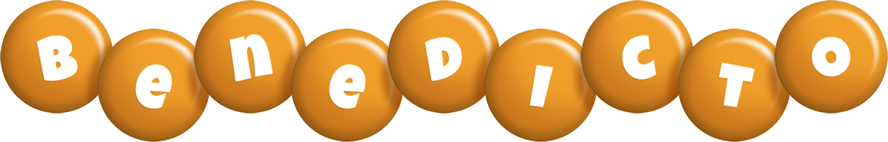 Benedicto candy-orange logo