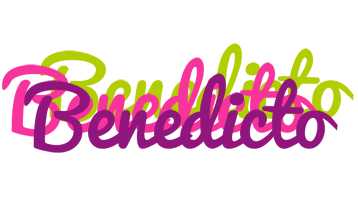 Benedicto flowers logo