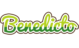 Benedicto golfing logo