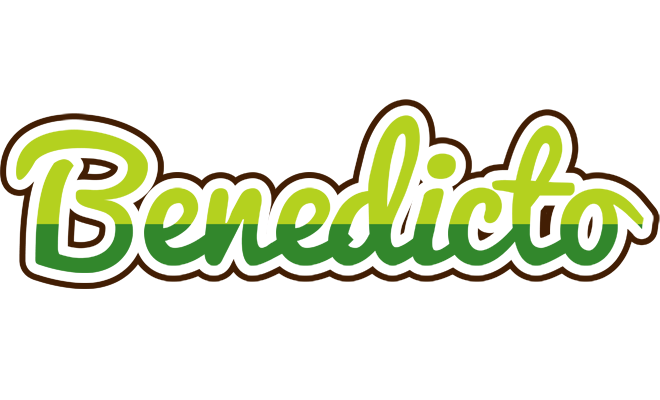 Benedicto golfing logo