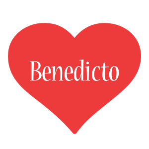 Benedicto love logo