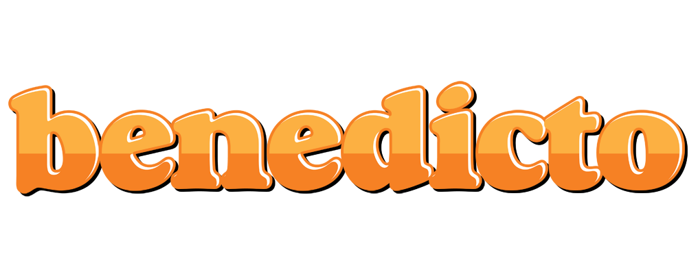 Benedicto orange logo