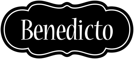 Benedicto welcome logo