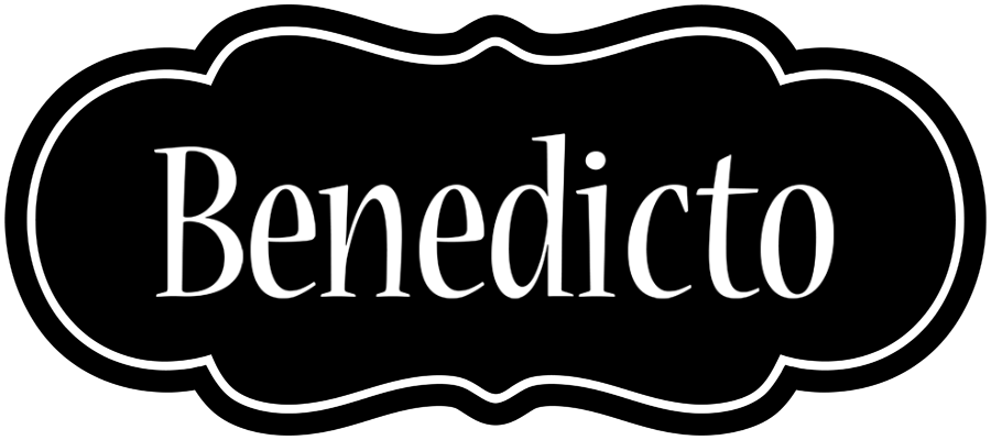 Benedicto welcome logo