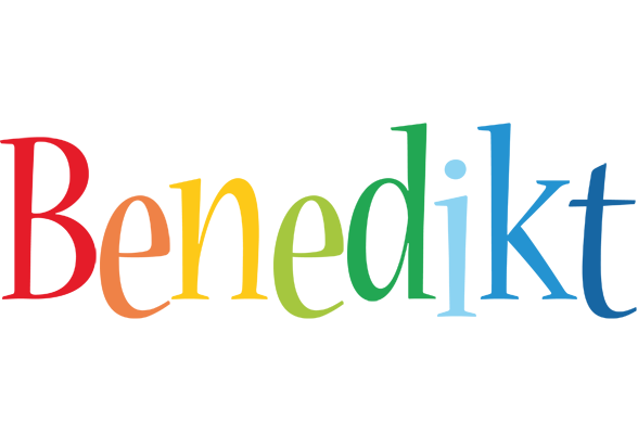 Benedikt birthday logo